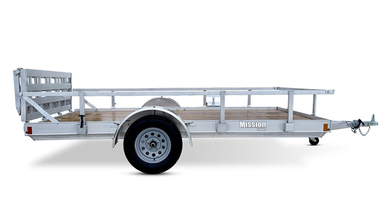 2024 Mission Trailers WR 2.0 Open Utility Trailers 72 - 80 in. Wide - MU72X14WR-2.0 in Gorham, New Hampshire - Photo 1