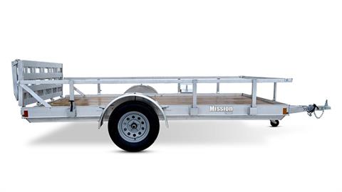 2024 Mission Trailers WR 2.0 Open Utility Trailers 72 - 80 in. Wide - MU80X12WR-2.0