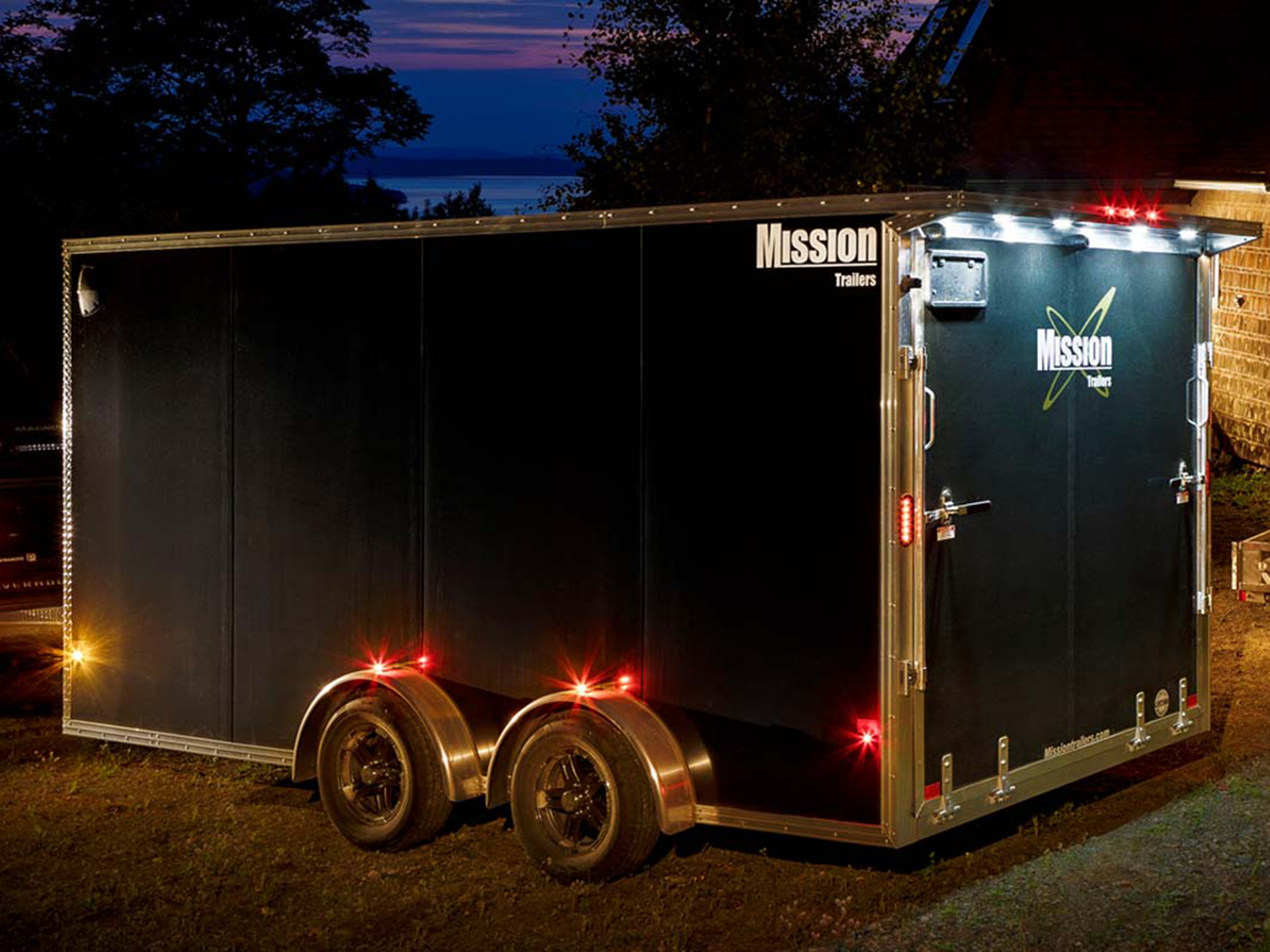 2025 Mission Trailers Enclosed Cargo Trailers 7 ft. Wide - 20 ft. Long in Gorham, New Hampshire - Photo 8