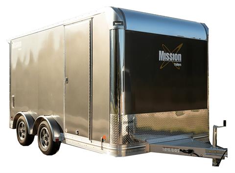 2025 Mission Trailers Enclosed MC / UTV Pinnacle Trailers in Gorham, New Hampshire