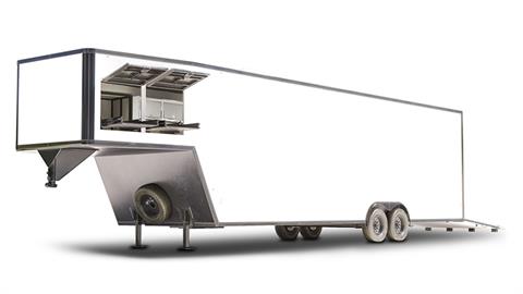 2025 Mission Trailers Enclosed Gooseneck Car Hauler Trailers 36 ft.