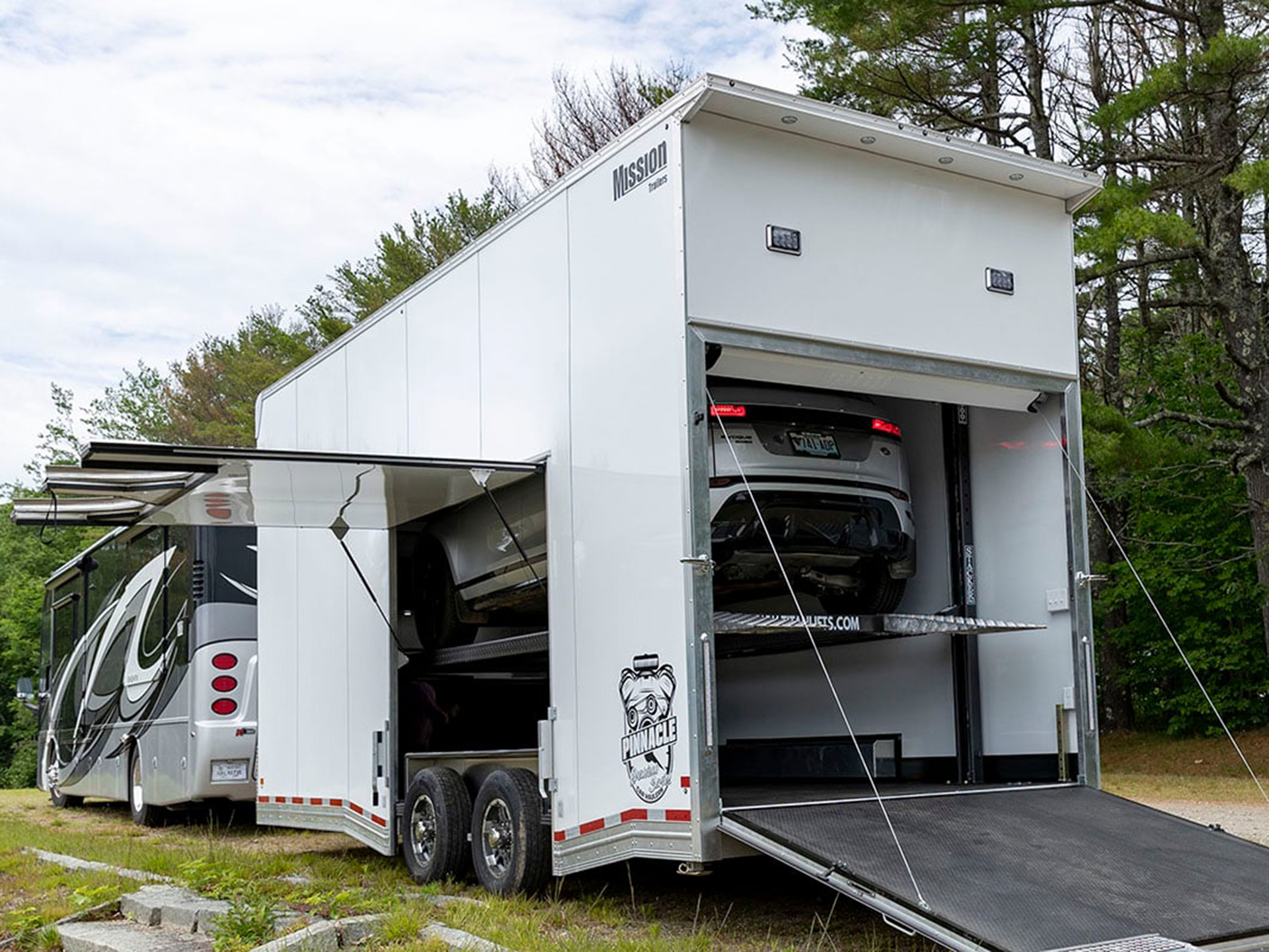 2025 Mission Trailers Enclosed Pinnacle Stacker Car Hauler Trailers 240 in. in Gorham, New Hampshire - Photo 16