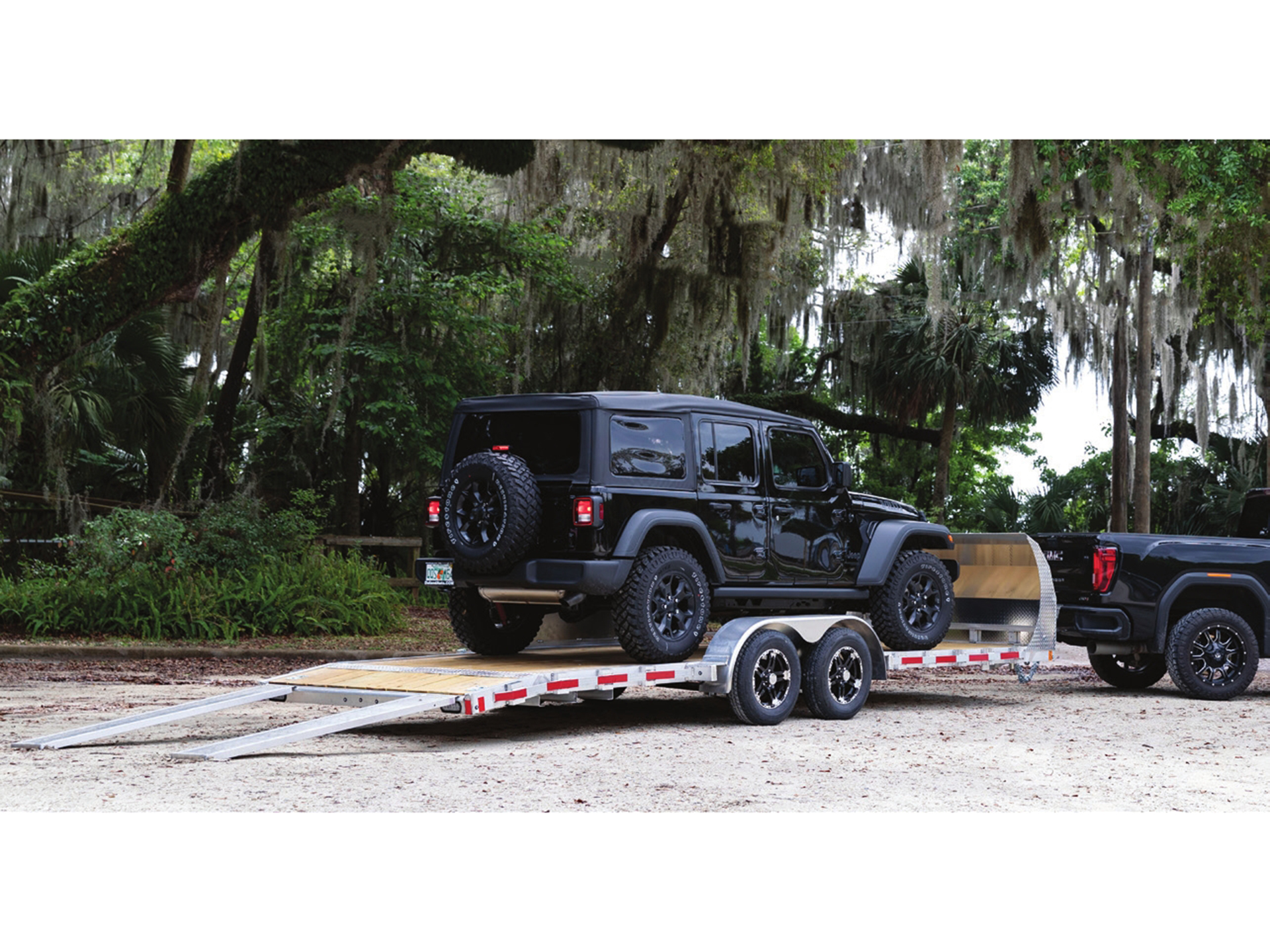 2025 Mission Trailers Open Wood Deck Car Haulers 18 ft. in Gorham, New Hampshire
