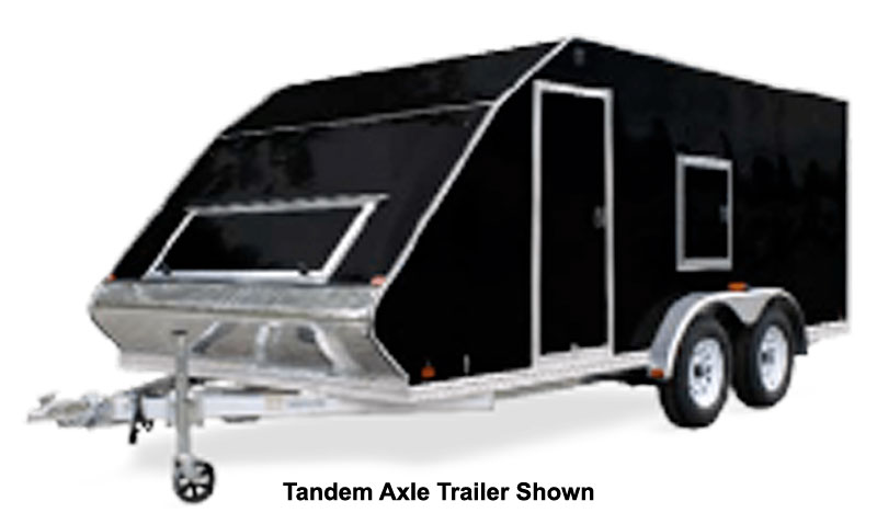 2025 Mission Trailers Enclosed Crossover Lowpro Snow Trailers 16 ft. Single Axle in Gorham, New Hampshire - Photo 1