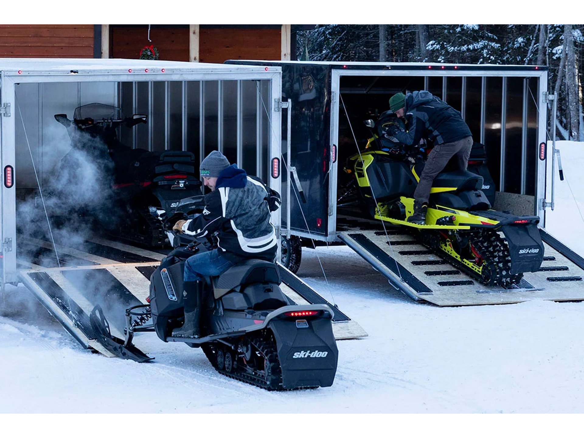 2025 Mission Trailers Enclosed Crossover Lowpro Snow Trailers 16 ft. Single Axle in Gorham, New Hampshire - Photo 4