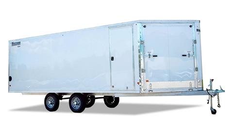 2025 Mission Trailers Enclosed Deckover 6.5-Height Snow Trailers in Gorham, New Hampshire