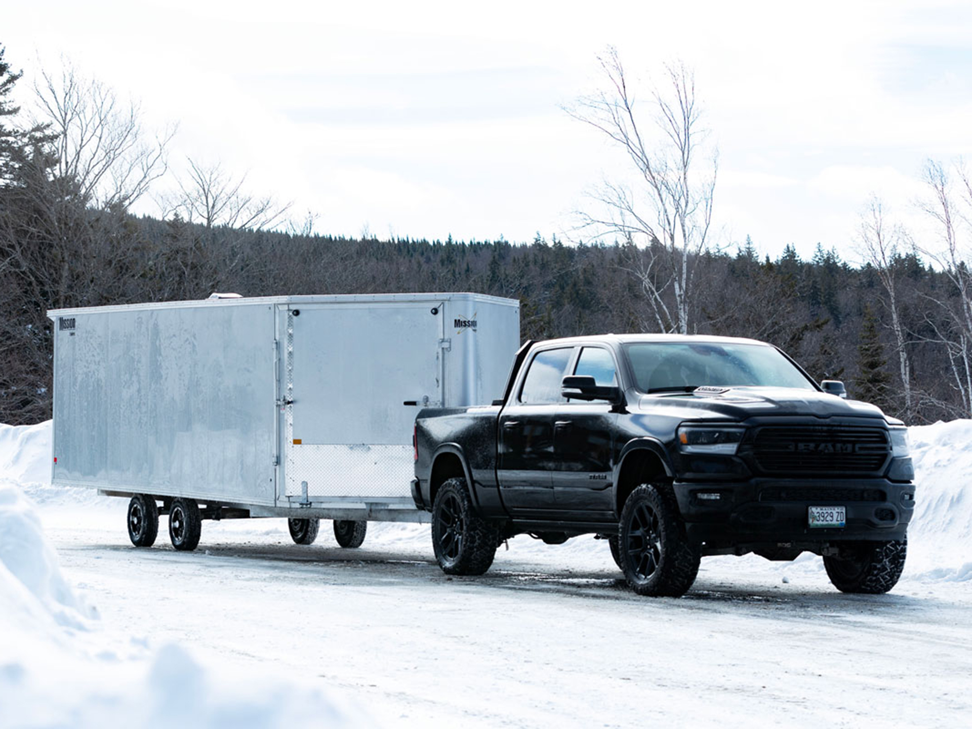 2025 Mission Trailers Enclosed Deckover 6.5-Height Snow Trailers 168 in. in Gorham, New Hampshire - Photo 9