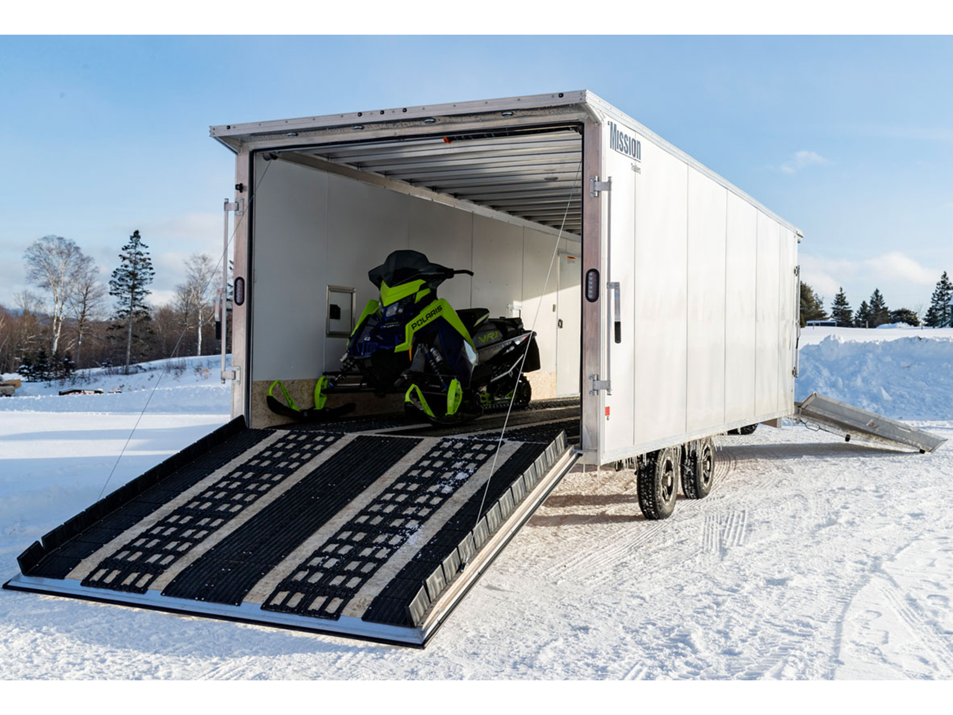 2025 Mission Trailers Enclosed Deckover 6.5-Height Snow Trailers 168 in. in Gorham, New Hampshire - Photo 10