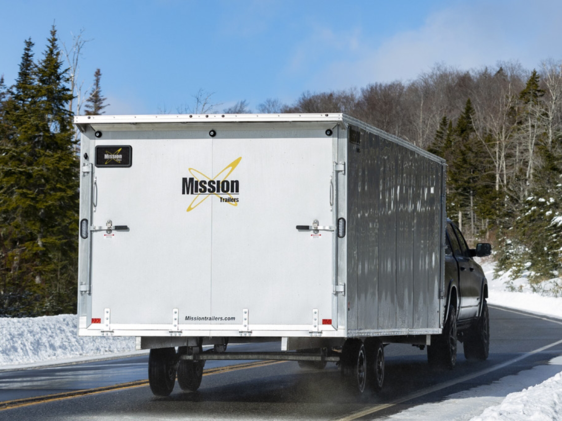 2025 Mission Trailers Enclosed Deckover 6.5-Height Snow Trailers 168 in. in Gorham, New Hampshire - Photo 11