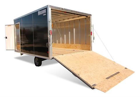 2025 Mission Trailers Enclosed Deckover Lite Snow Trailers in Gorham, New Hampshire