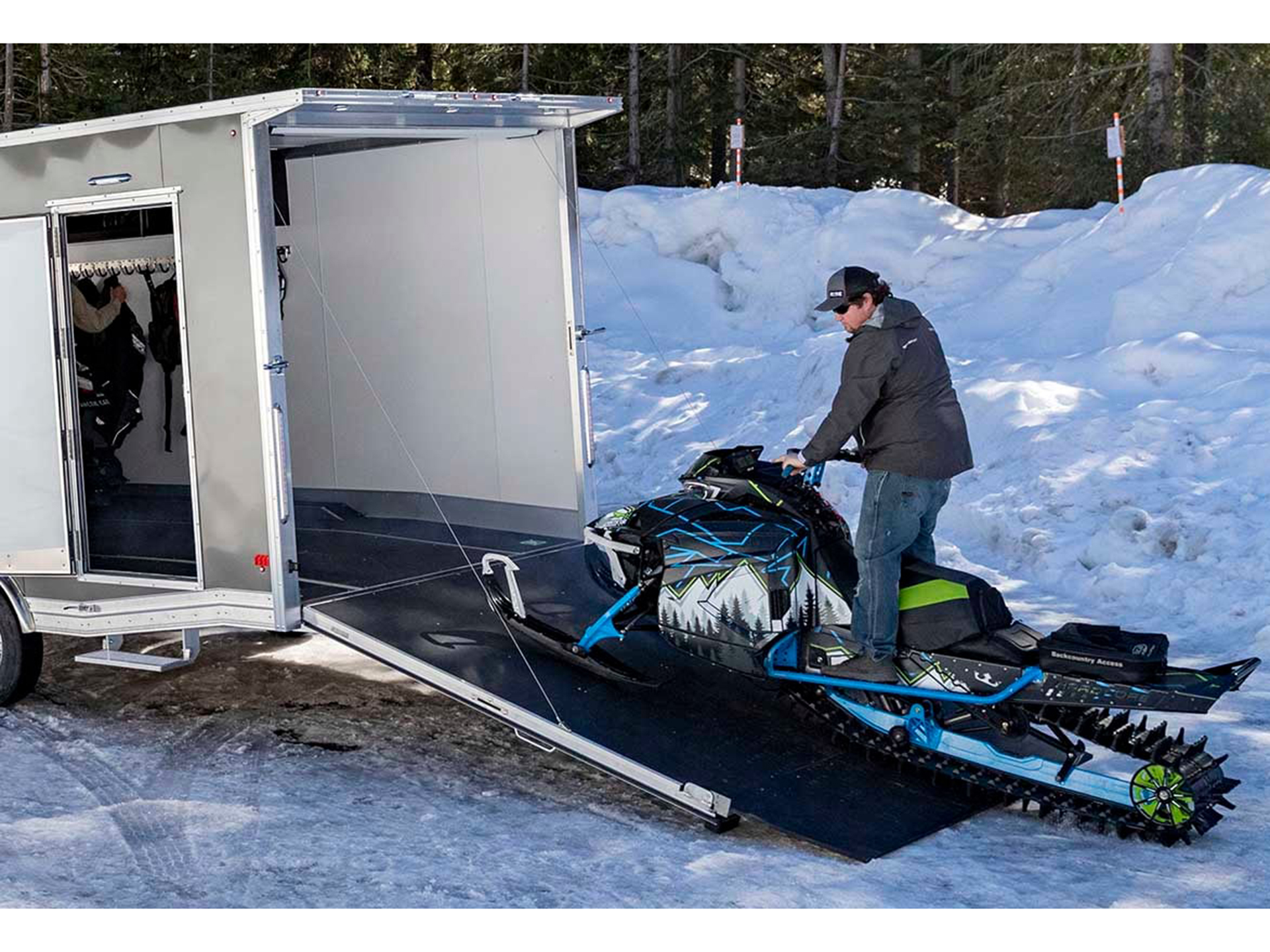 2025 Mission Trailers Enclosed Gooseneck All-Sport Elevation Snow Trailers 456 in. in Gorham, New Hampshire - Photo 16