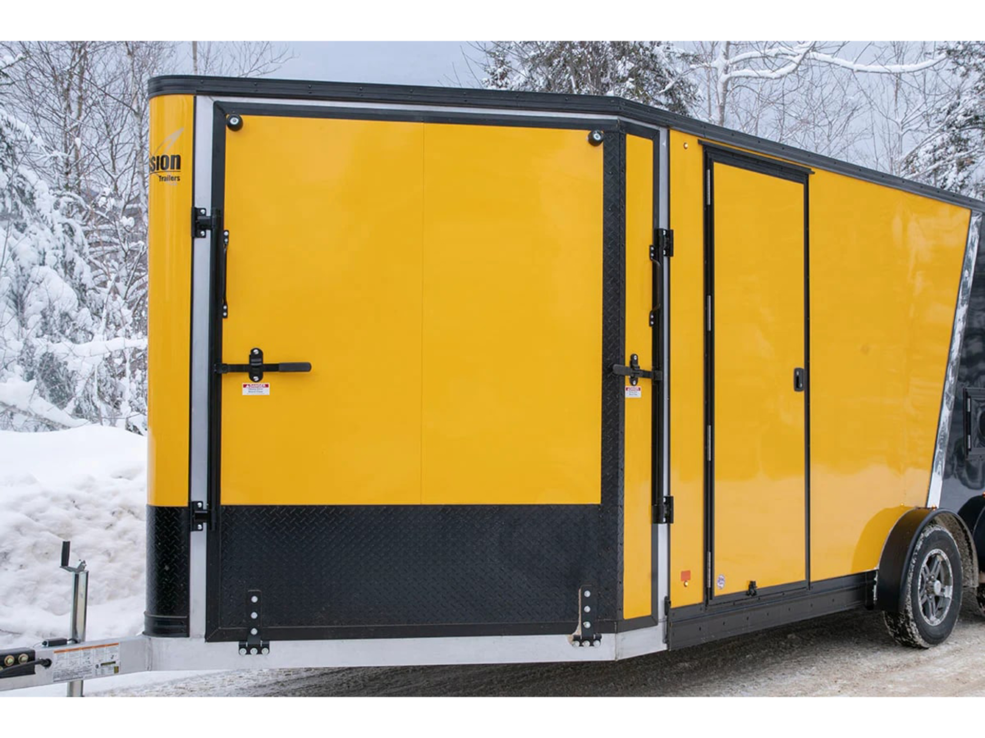 2025 Mission Trailers Enclosed Inline Snow Trailers 7.5 ft. Wide - 14 ft. Long in Gorham, New Hampshire - Photo 7