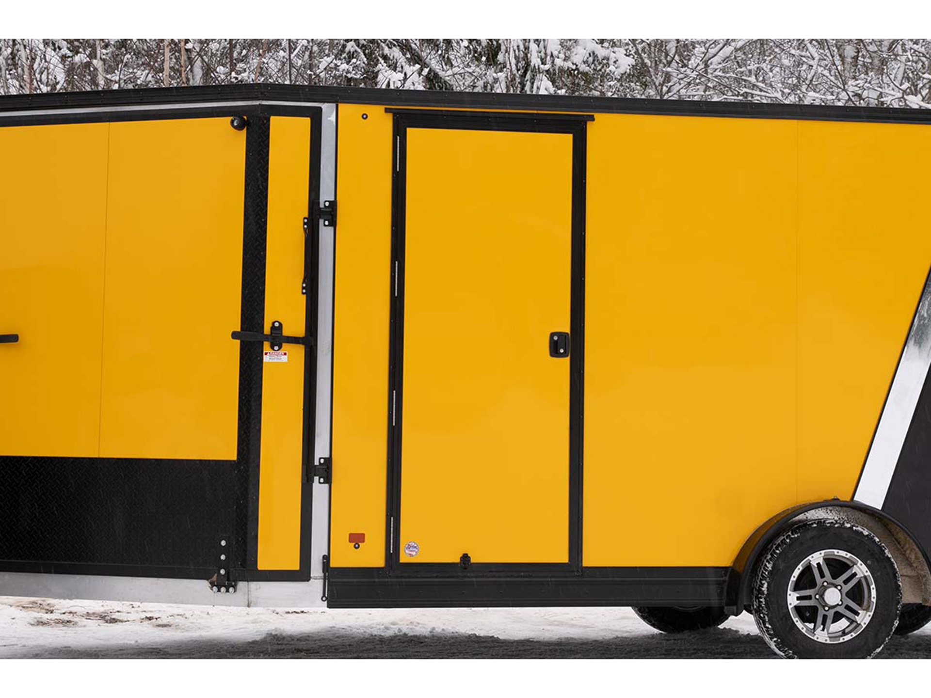 2025 Mission Trailers Enclosed Inline Snow Trailers 7.5 ft. Wide - 14 ft. Long in Gorham, New Hampshire - Photo 8