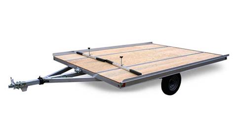 2025 Mission Trailers Open Tilting Two Place Snow Trailers 144 in.