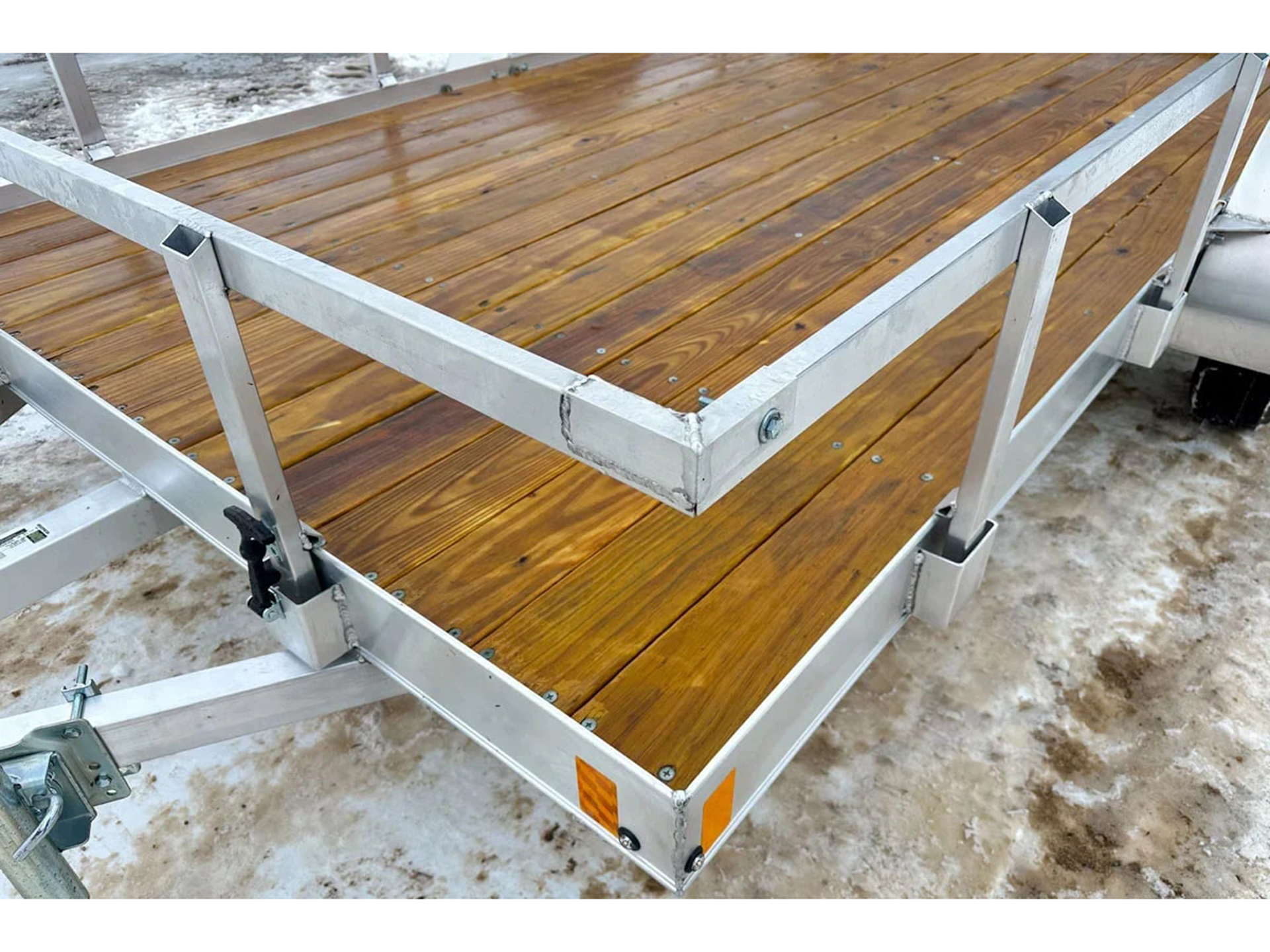 2025 Mission Trailers Wood Deck 2.0 Open Landscape Trailers 192 in. in Gorham, New Hampshire - Photo 4