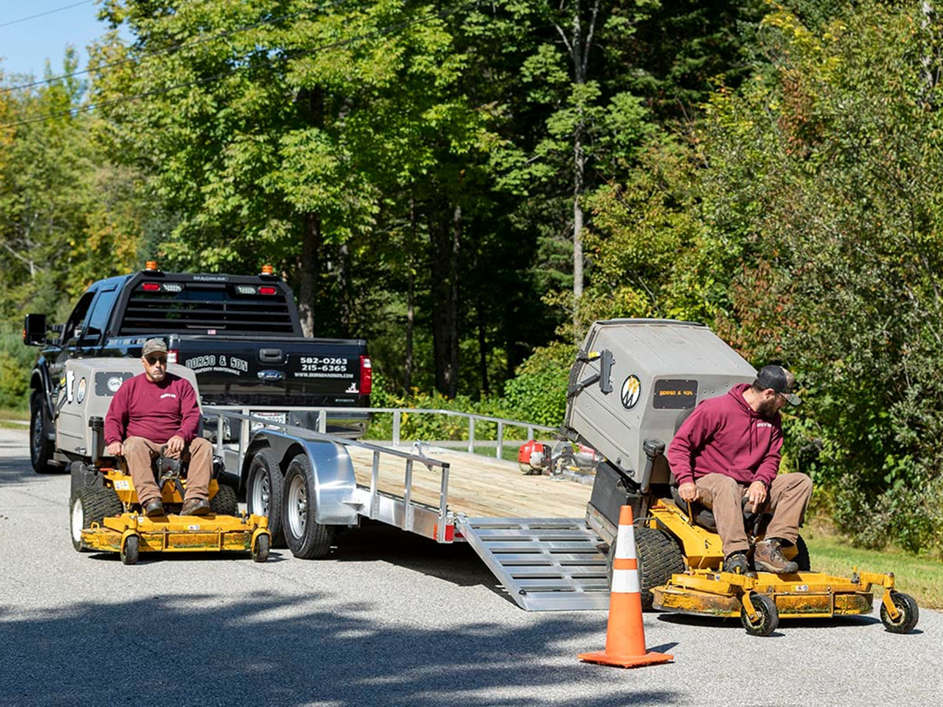 2025 Mission Trailers Wood Deck 2.0 Open Landscape Trailers 192 in. in Gorham, New Hampshire - Photo 6