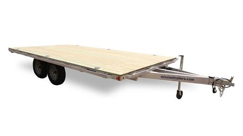 2025 Mission Trailers Open Light Duty Deckover Trailers in Gorham, New Hampshire