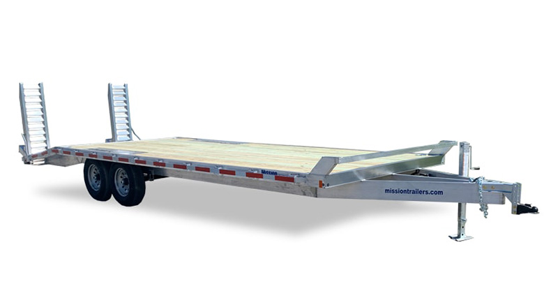 2025 Mission Trailers Open Low Profile Beavertail Wood Deckover Trailers in Gorham, New Hampshire - Photo 1