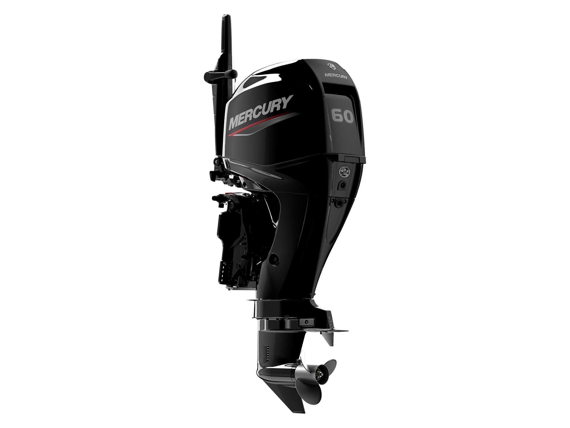 Mercury Marine 60ELHPT Command Thrust FourStroke Tiller in Huron, Ohio - Photo 5