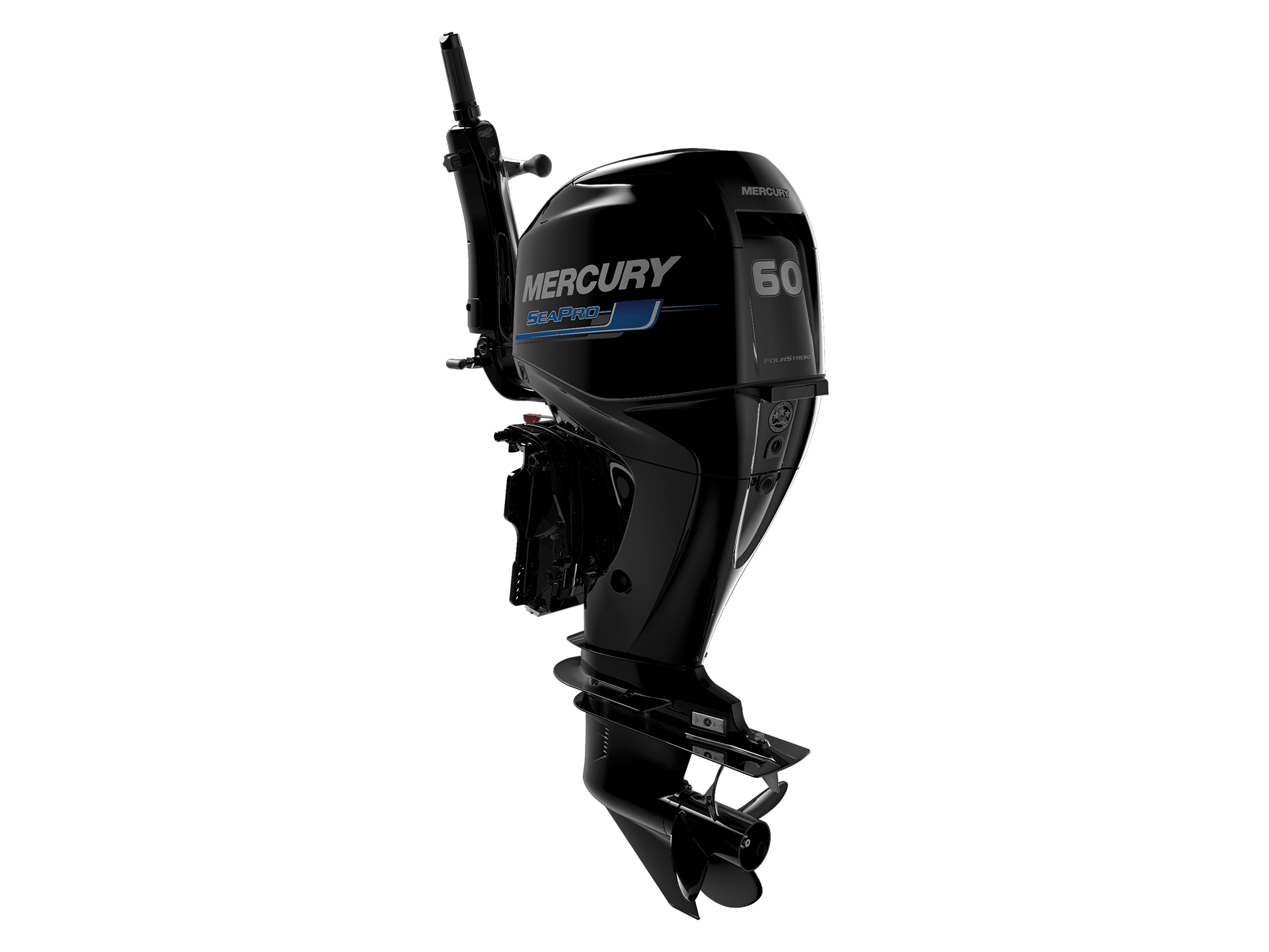 New Mercury Marine SeaPro 60hp 25 in. Tiller Black | Boat Engines