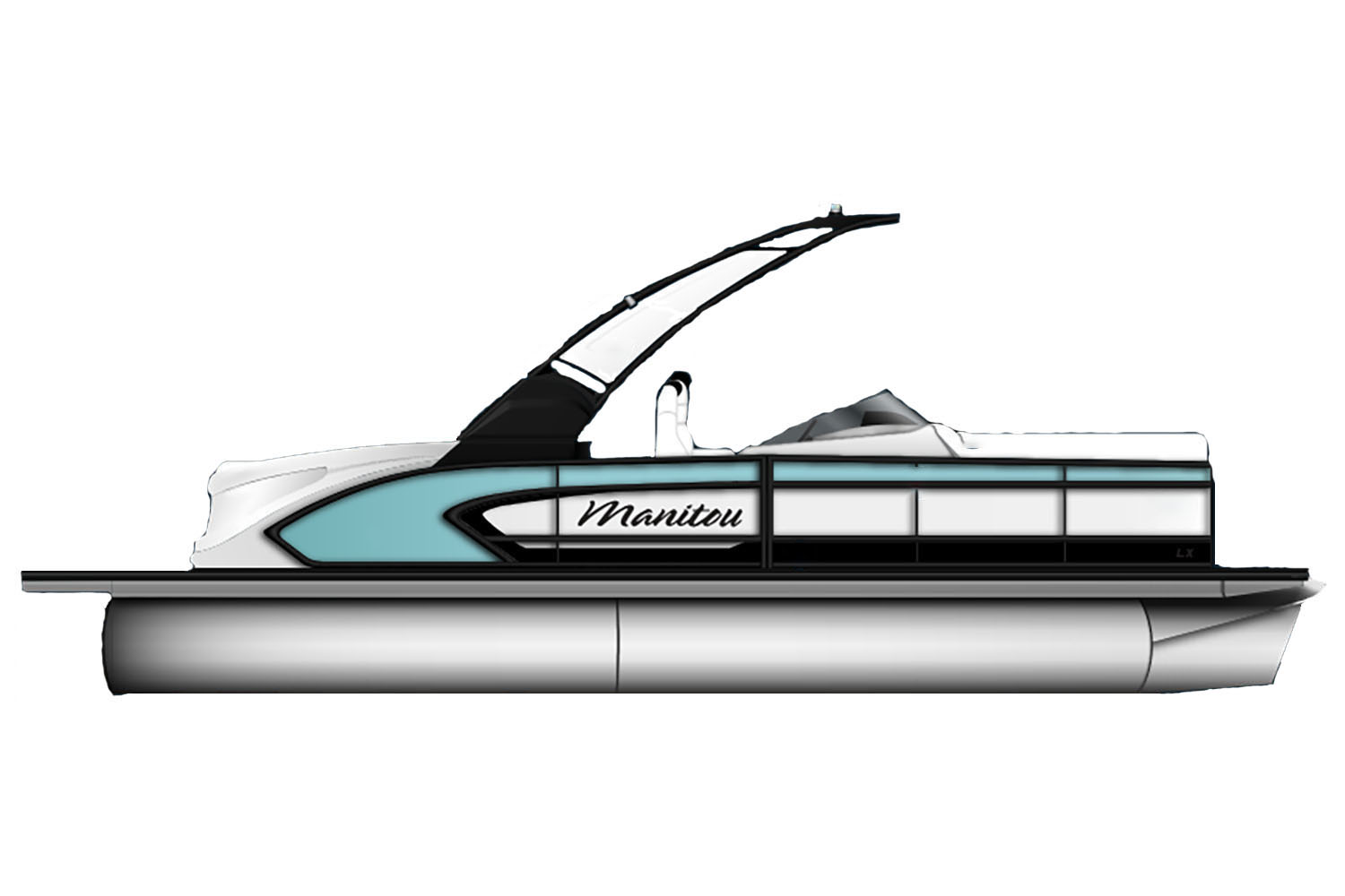 2026 Manitou LX 27 RFX, Paducah KY | New Power Boats Outboard for