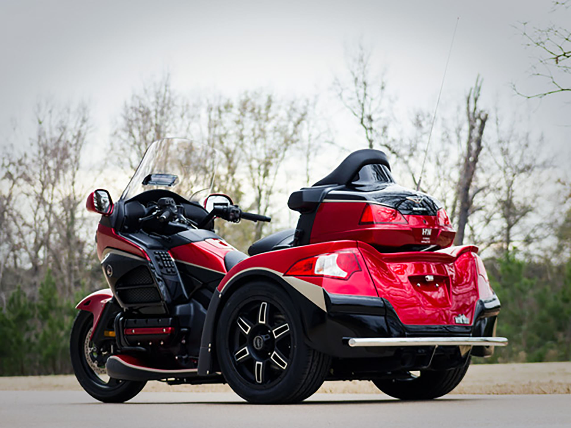AP trikes125　 Meet One Trike Durable Windshield