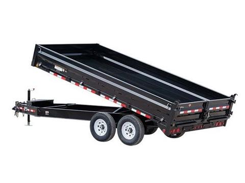 2017 PJ Trailers 10 in. I-Beam Deckover Dump (DT) in Grand Rapids, Minnesota