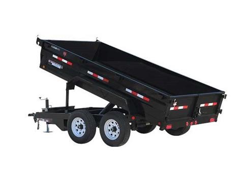 2017 PJ Trailers 72 in. Tandem Axle Dump (D3) in Grand Rapids, Minnesota
