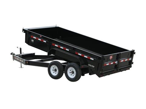2017 PJ Trailers 83 in. Low Pro Dump (DL) in Grand Rapids, Minnesota