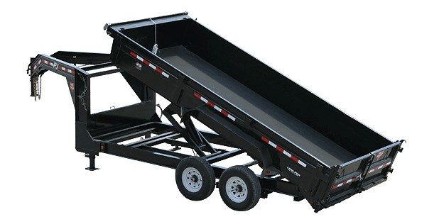 2017 PJ Trailers 83 in. Low Pro XL Dump (DJ) in Grand Rapids, Minnesota - Photo 2