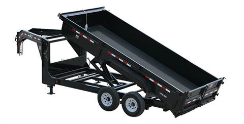 2017 PJ Trailers 83 in. Low Pro XL Dump (DJ) in Grand Rapids, Minnesota - Photo 2