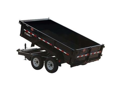 2017 PJ Trailers 83 in. Tandem Axle Dump (D7) in Grand Rapids, Minnesota