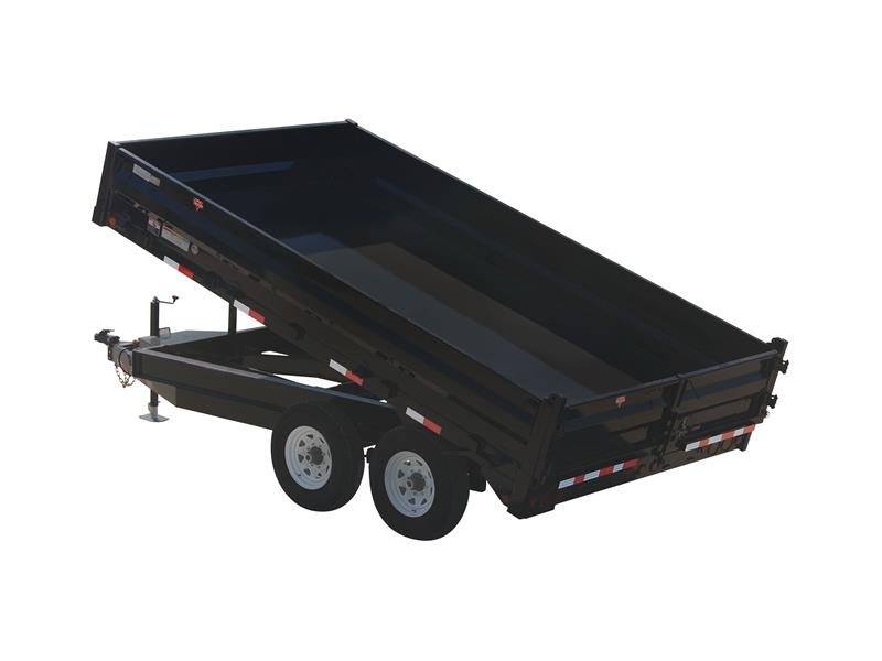 2017 PJ Trailers 96 in. Deckover Dump (D8) in Grand Rapids, Minnesota