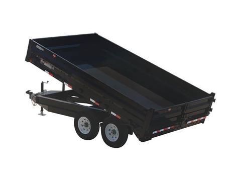 2017 PJ Trailers 96 in. Deckover Dump (D8) in Grand Rapids, Minnesota