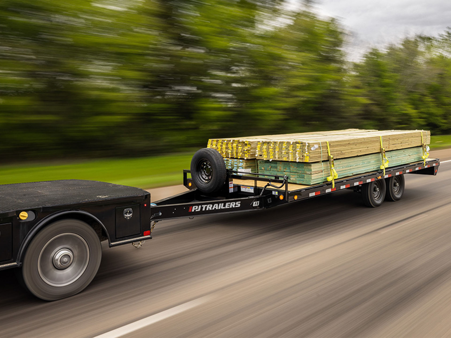 2024 PJ Trailers 8 in. I-Beam Deckover Trailers (F8) 16 ft. in Grand Rapids, Minnesota - Photo 6