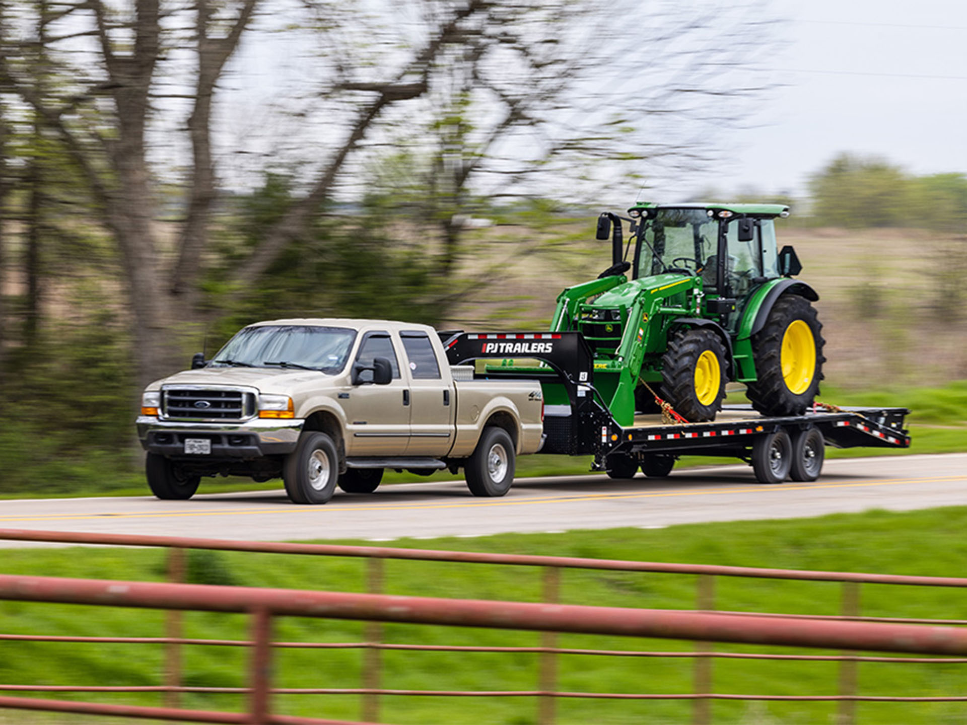 2024 PJ Trailers Low-Pro Flatdeck With 7K Singles Trailers (LS) 20 ft. in Grand Rapids, Minnesota - Photo 8
