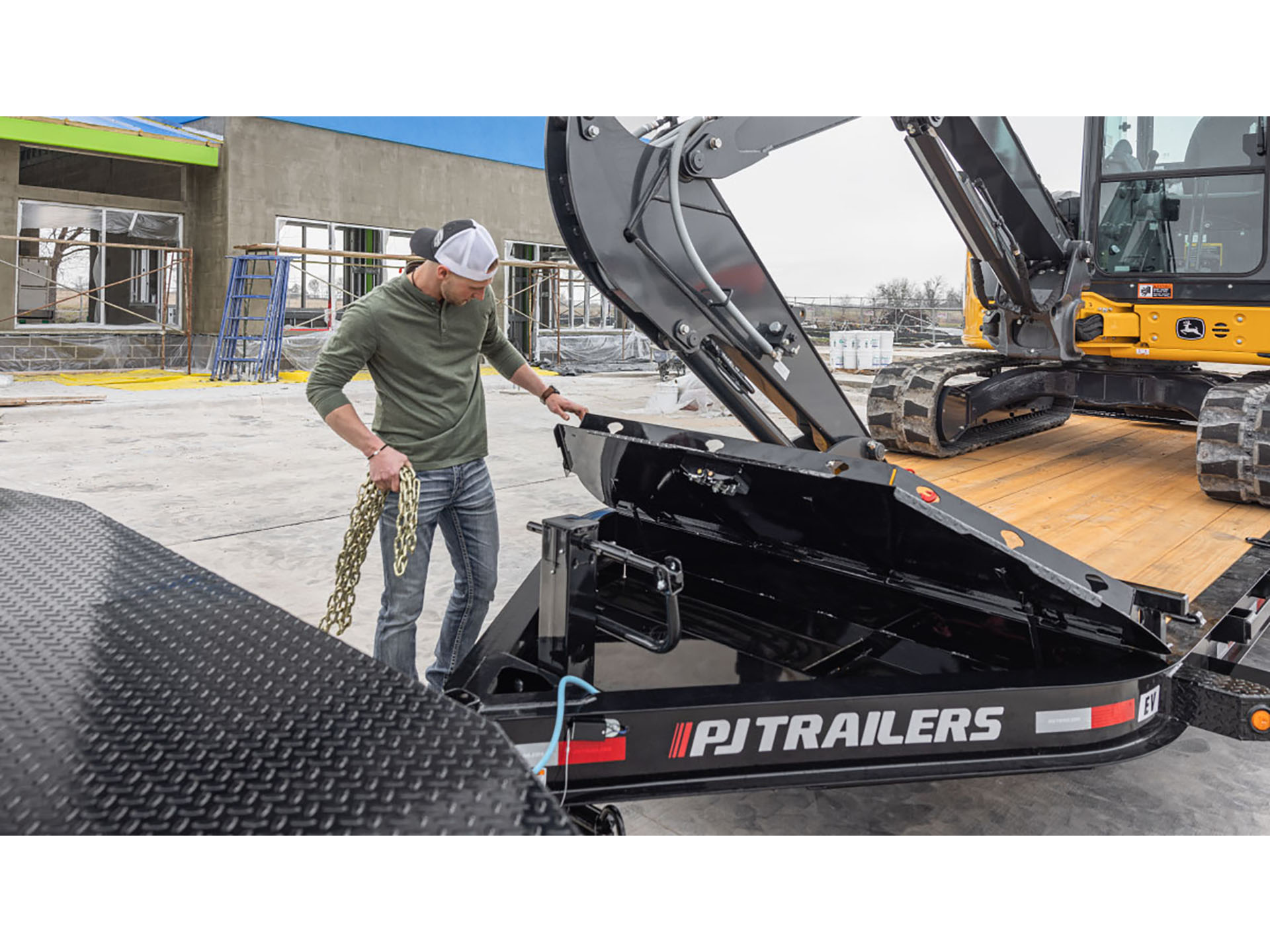 2024 PJ Trailers Seamless I-Beam Equipment Trailers (EV) 16 ft. in Grand Rapids, Minnesota - Photo 8