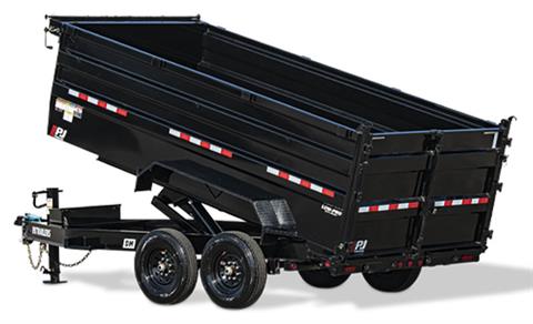 2024 PJ Trailers 83 in. Low-Pro High Side Dump Trailers (DM) 12 ft.
