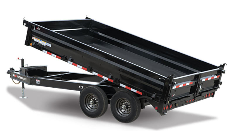 2024 PJ Trailers 96 in. Deckover Dump Trailers (D8) 14 ft. in Grand Rapids, Minnesota - Photo 1