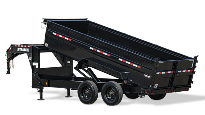 2024 PJ Trailers HD Low-Pro Dump Trailers (DE) in Grand Rapids, Minnesota - Photo 1