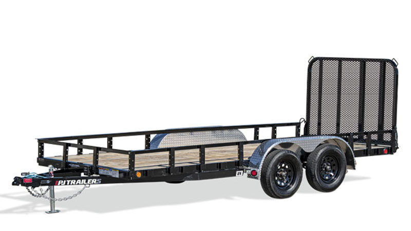 2024 PJ Trailers 77 in. Tandem Axle Channel Utility Trailers (UK) 10 ft. in Grand Rapids, Minnesota