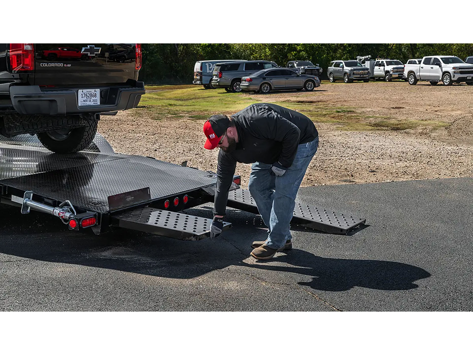 2025 PJ Trailers Steel Deck Car Hauler (CH) 22 ft. in Grand Rapids, Minnesota - Photo 4