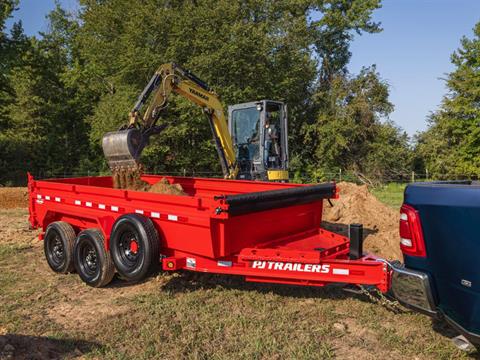 2025 PJ Trailers 14K Low-Profile Dump PRO Trailers (DL) 12 ft. in Grand Rapids, Minnesota - Photo 6