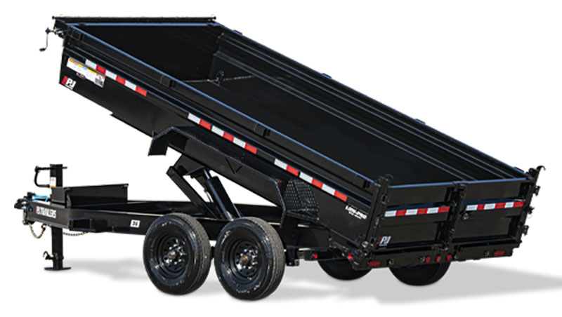 2025 PJ Trailers 16K Low-Profile Dump Pro Trailers (DX) in Grand Rapids, Minnesota - Photo 1