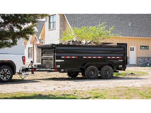 2025 PJ Trailers 83 in. Low-Pro High Side Dump Trailers (DM) 16 ft. in Grand Rapids, Minnesota - Photo 4