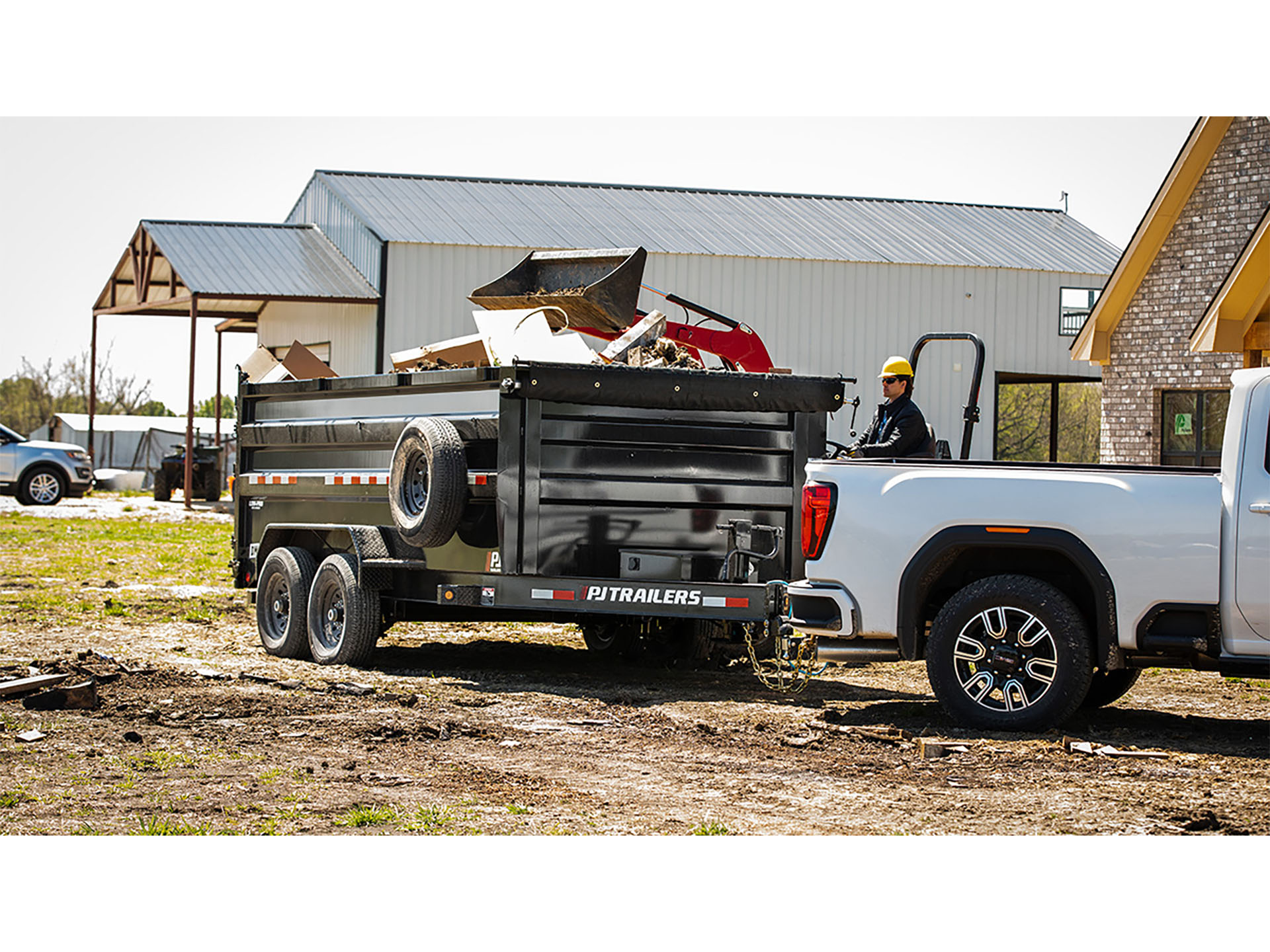 2025 PJ Trailers 83 in. Low-Pro High Side Dump Trailers (DM) 16 ft. in Grand Rapids, Minnesota - Photo 5