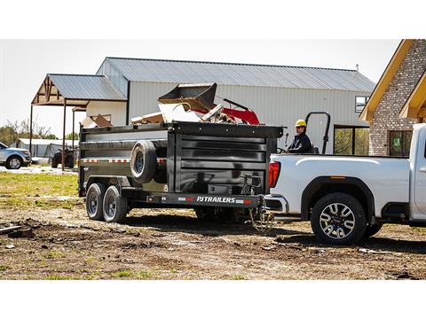 2025 PJ Trailers 83 in. Low-Pro High Side Dump Trailers (DM) 16 ft. in Grand Rapids, Minnesota - Photo 5