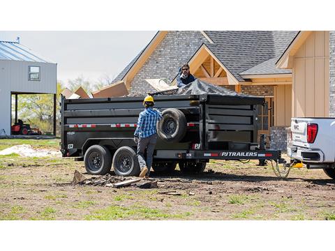 2025 PJ Trailers 83 in. Low-Pro High Side Dump Trailers (DM) 16 ft. in Grand Rapids, Minnesota - Photo 6