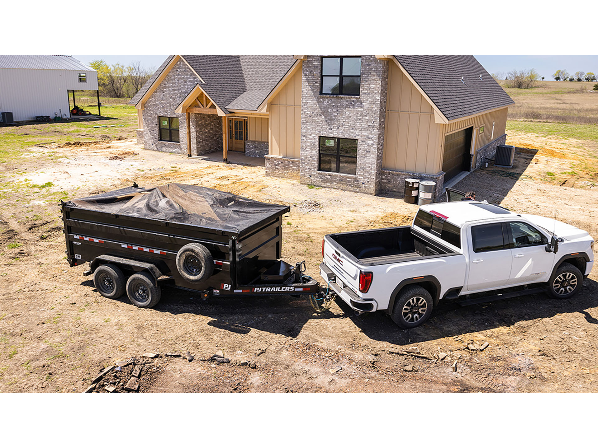 2025 PJ Trailers 83 in. Low-Pro High Side Dump Trailers (DM) 16 ft. in Grand Rapids, Minnesota - Photo 7