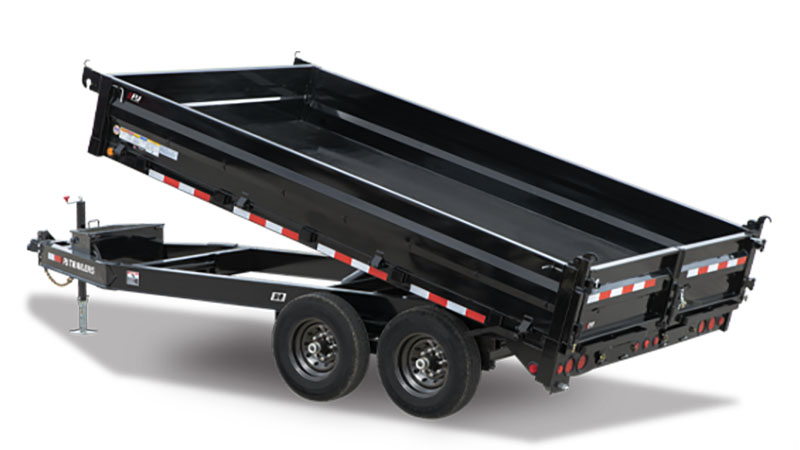 2025 PJ Trailers 96 in. Deckover Dump Trailers (D8) 14 ft. in Grand Rapids, Minnesota - Photo 1